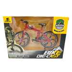 Macheta Bicicleta Mountain Bike Rosie 1:8 Metal Die-Cast