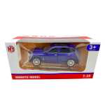 Macheta Auto BMW X5 Albastru 1:28 Metal Die-Cast