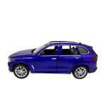 Macheta Auto BMW X5 Albastru 1:28 Metal Die-Cast - imagine 5
