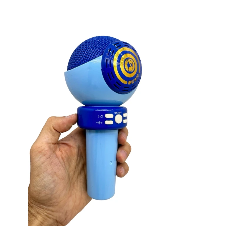 Microfon de Jucarie Multifunctional cu Muzica Schimbare Voce si Volum Reglabil
