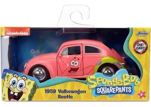 img_0676 Macheta metal Volkswagen Beetle Sponge Bob 1959 - imagine 1