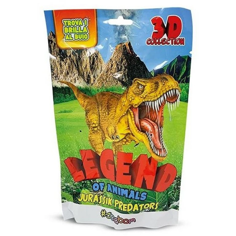 Figurina Dinozaur Surpriza Legends of Animals Jurassik Predators 3D Collection