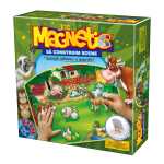 Joc magnetic Scene cu animale domestice și sălbatice – Joc educativ