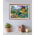 Puzzle Compact 500 Piese The Old Shoe House  Casa de pantofi veche - imagine 3