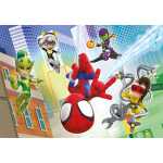 Set puzzle Spidey and His Amazing Friends Clementoni 2 in 1 2x60 piese - imagine 3