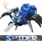 Jucărie interactivă Păianjen Robot Spider cu lumini muzică mișcare și efect de abur 3+ ani