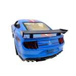 Machetă metalică Ford Mustang Shelby GT500 albastru scara 1:24 cu lumini sunete elemente deschizabile și mecanism cu resort - imagine 7