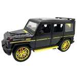 Mașină cu telecomandă Mercedes G Class G63 negru cu acumulator detalii aurii scara 1:24 caroserie metalică și elemente deschizabile - imagine 8