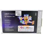 Set construcție magnetic cu lumini și traseu pentru bile – 54 piese - imagine 3