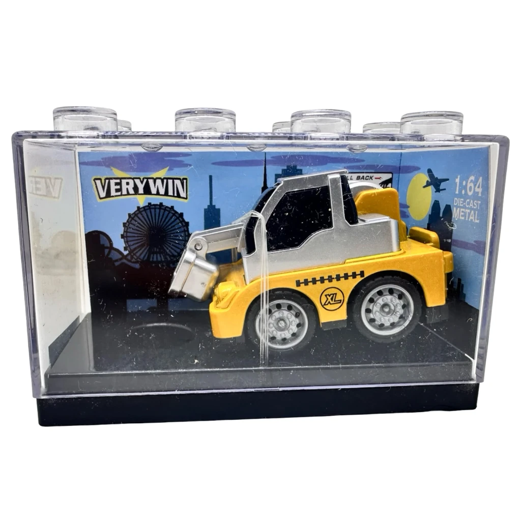 Mașini utilaje de construcții metalice 1:64 cu mecanism pull back – diverse modele