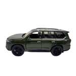 Machetă auto Lexus LX 570 SUV metalic verde închis cu uși funcționale - imagine 4