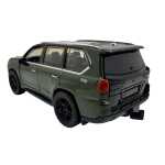 Machetă auto Lexus LX 570 SUV metalic verde închis cu uși funcționale - imagine 5