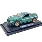 Machetă metalică BMW M8 Competition verde scara 1:32 cu lumini sunete uși deschizabile și mecanism pull back