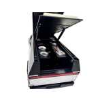 Macheta Tesla Cybertruck argintie cu ATV detașabil scara 1:24 cu lumini sunete și mecanism pull back - imagine 7