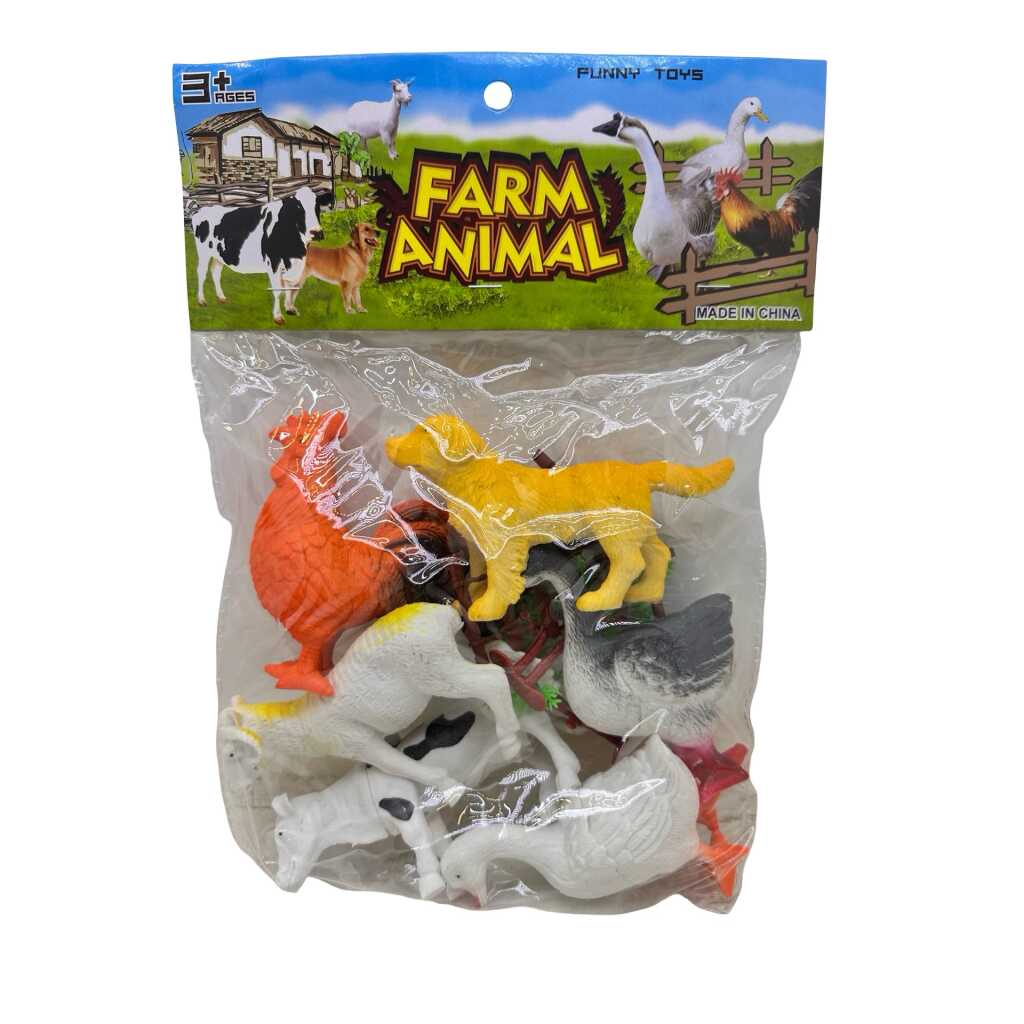 Set figurine animale de fermă – animale domestice 6 piese