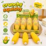 Jucărie Squishy Porumb Crunchy – Antistres Senzorială Moale și Elastică 11 cm