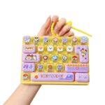 Jucărie Fidget Tastatură Pop It cu 26 Taste – Antistres Senzorială Model Puppy - imagine 3