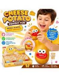 img_2551 Jucărie Squishy Cartof Amuzant – Antistres Moale și Elastică 8cm - imagine 1