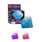 NeeDoh Groovy Jewel – Jucărie Squishy Antistres în Formă de Diamant cu Sclipici 3+ Ani - imagine 3