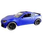 Macheta Toyota Supra albastra replica cu sunet si lumini faruri deschide usile si are resort 1:43 - imagine 4