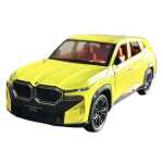 Macheta BMW XM galben cu sunete si lumini deschide usile si capotele - imagine 8