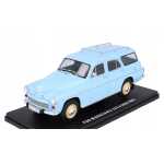 Macheta auto FSO Warszawa 223 Kombi 1985 scara 1:24 albastru - imagine 4