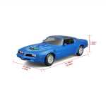 Macheta auto Pontiac Firebird Trans Am Special Edition 1978 scara 1:18 albastru - imagine 4