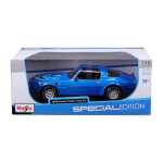 Macheta auto Pontiac Firebird Trans Am Special Edition 1978 scara 1:18 albastru - imagine 7