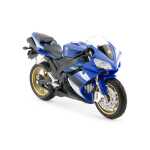 Machetă motocicletă Welly Yamaha YZF-R1 2008 scara 1:10 albastru - imagine 6