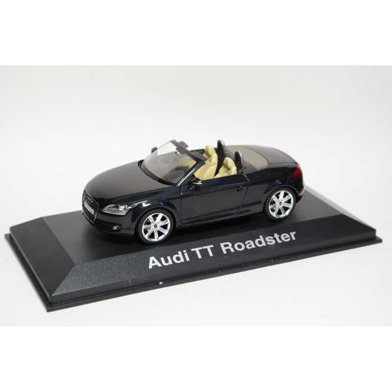 Macheta auto Audi TT Roadster scara 1:87 negru ambalaj reprezentanta