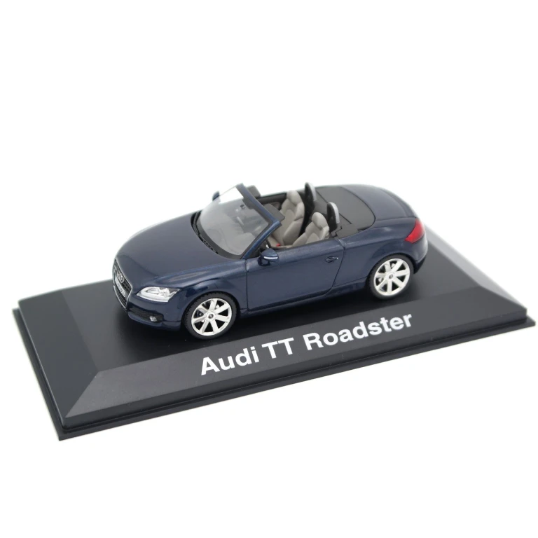 Macheta auto Audi A3 Cabriolet 2008 scara 1:87 albastru ambalaj reprezentanta