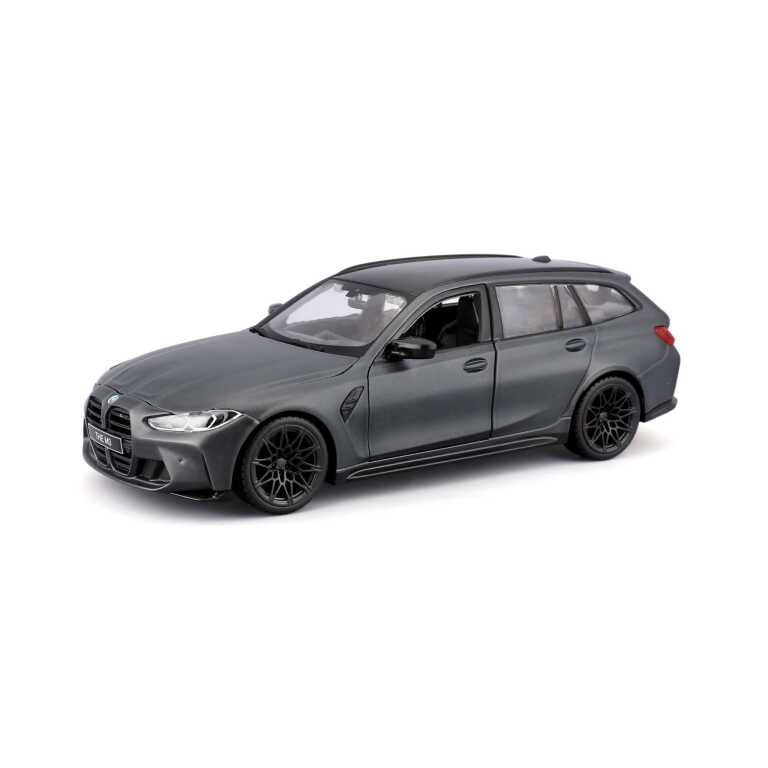 Macheta auto BMW M3 Touring 2023 scara 1:24 gri