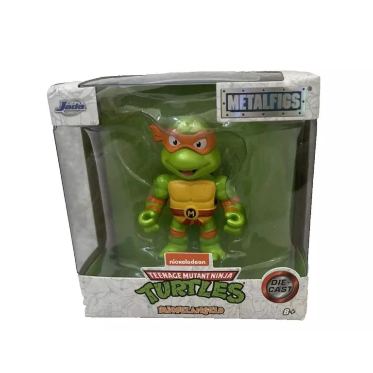 Breloc cu figurina metalica Teenage Mutant Ninja Turtles 6,3 cm