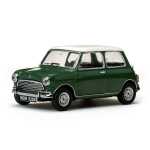 Macheta auto Mini Cooper S 1967 scara 1:43 verde cu plafon alb