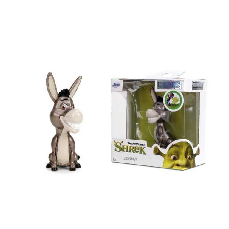 Figurina metalica magarusul Donkey Shrek Wave 6,3 cm