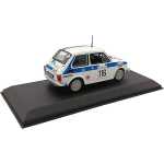 Macheta auto Fiat 126p Rajd Akropolu 1984 scara 1:43 alb si albastru - imagine 3