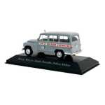 Macheta auto politie Willys Rural Radio Patrulha scara 1:43 albastru deschis