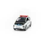 Macheta auto BMW i3 masina medicala 3 inch alb si negru - imagine 4