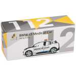 Macheta auto BMW i3 masina medicala 3 inch alb si negru - imagine 7
