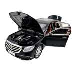 Machetă auto Mercedes Benz S class cu lumini sunete resort si usi care se deschid 1:24 - imagine 11