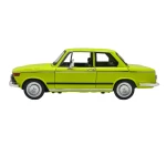 Machetă auto BMW 2002 Tii galben scara 1:24 lumini și sunete claxon volan deschide usile si capotele - imagine 5