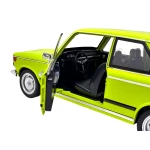 Machetă auto BMW 2002 Tii galben scara 1:24 lumini și sunete claxon volan deschide usile si capotele - imagine 8