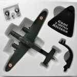 Macheta avion metal de vanatoare CANT Z.1007bis Alcione scara 1:144 - imagine 2