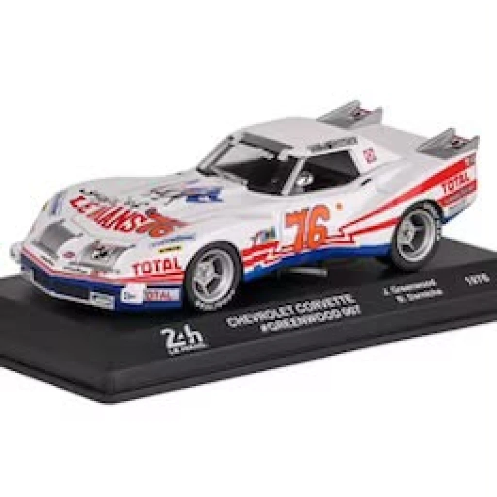 Macheta auto Chevrolet Corvette Stingray Greenwood 007 1976 7.0L V8 scara 1:43