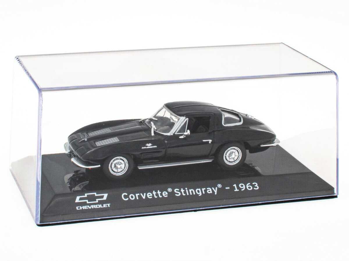 WhatsApp Image 2026-09-09 at 11.15.08 (1) Macheta auto Chevrolet Corvette Stingray C2 Coupe 1963 negru scara 1:43