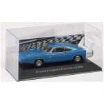 Macheta auto Dodge Charger Daytona 1969 albastru scara 1:43 - imagine 4