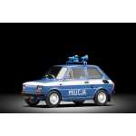 Macheta auto politie Edicola Polski Fiat 126p Militia 1984 scara 1:43 - imagine 3