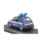 Macheta auto politie Edicola Polski Fiat 126p Militia 1984 scara 1:43 - imagine 4