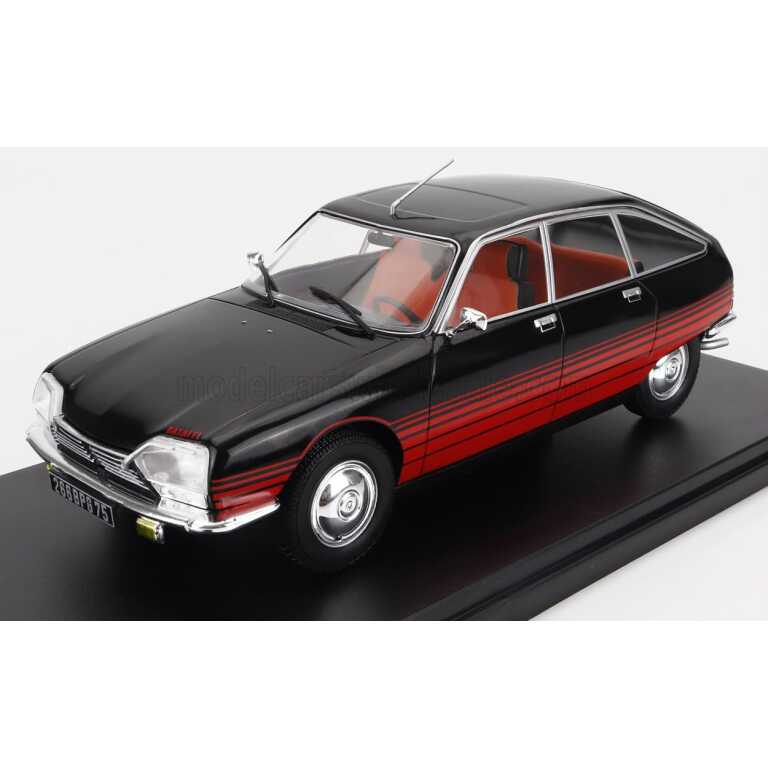 Macheta auto Citroen GS Basalte 1978 negru rosu scara 1:24