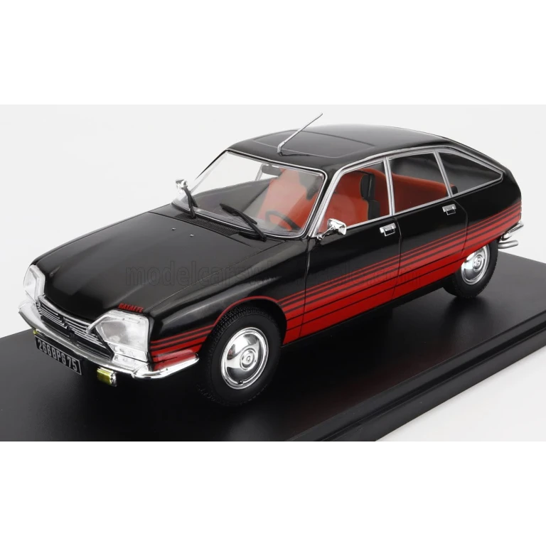 Macheta auto Citroen GS Basalte 1978 negru rosu scara 1:24